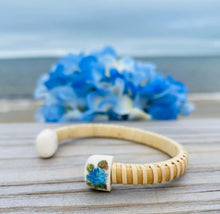 Load image into Gallery viewer, Nantucket Hydrangea Cuff
