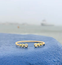 Load image into Gallery viewer, Golden Moissanite Cuff
