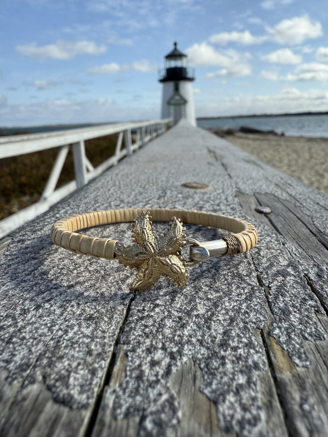 Golden Starfish Bangle