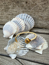 Load image into Gallery viewer, Golden Scallop Cuff
