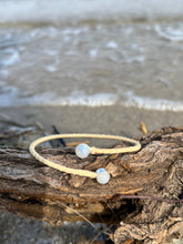 Load image into Gallery viewer, Small Moonstone Porthole Cuff
