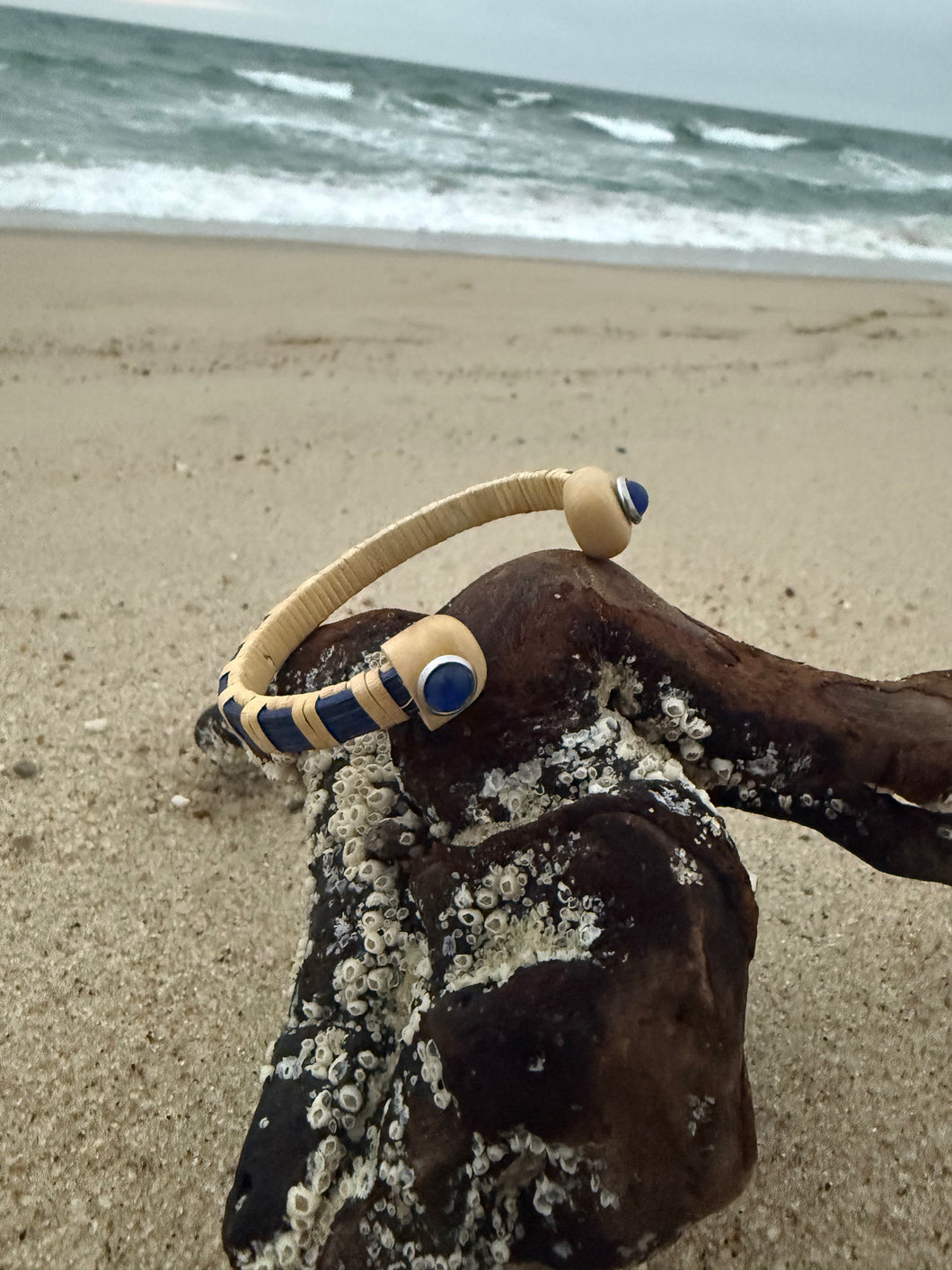 Blue Agate Cuff