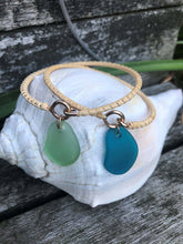 Load image into Gallery viewer, Seaglass Charm Bracelet
